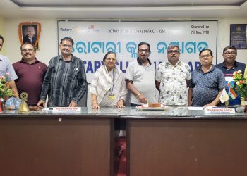 ରୋଟାରୀ କ୍ଲବ୍ ନୟାଗଡ଼ରେ ପଲ୍ ହ୍ୟାରିସ୍‌ଙ୍କ ଜନ୍ମଦିନ