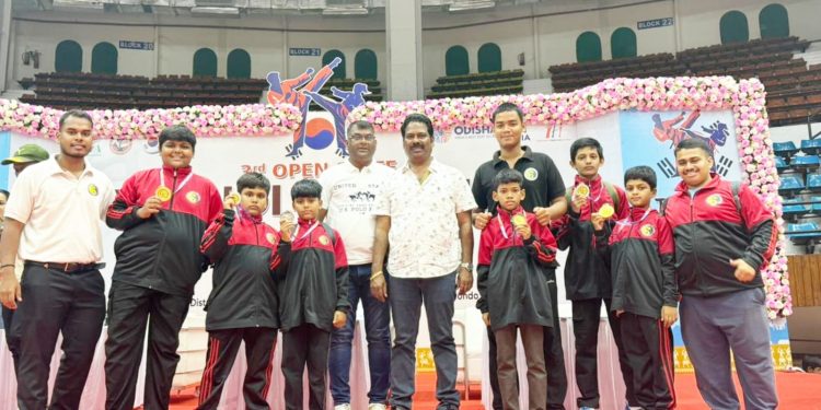 ରାଜ୍ୟସ୍ତରୀୟ ଟାଇକୋଣ୍ଡରେ ପ୍ରତିଯୋଗିତା:ନୟାଗଡ ଜିଲ୍ଲାକୁ ମିଳିଲା ୨ ସ୍ବର୍ଣ୍ଣ, ୩ ରୌପ୍ୟ ଓ ୨ କାଂସ୍ୟ ପଦକ