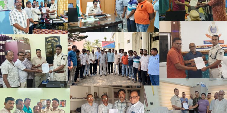ମିଥ୍ୟା ମାମଲା କରି ଗଣମାଧ୍ୟମ କଂଣ୍ଠରୋଧ ଉଦ୍ୟମ:ନ୍ୟାୟ ପାଇଁ ଏସ୍ପିଙ୍କୁ ଦାବି ଜଣାଇଲେ ସାମ୍ବାଦିକ